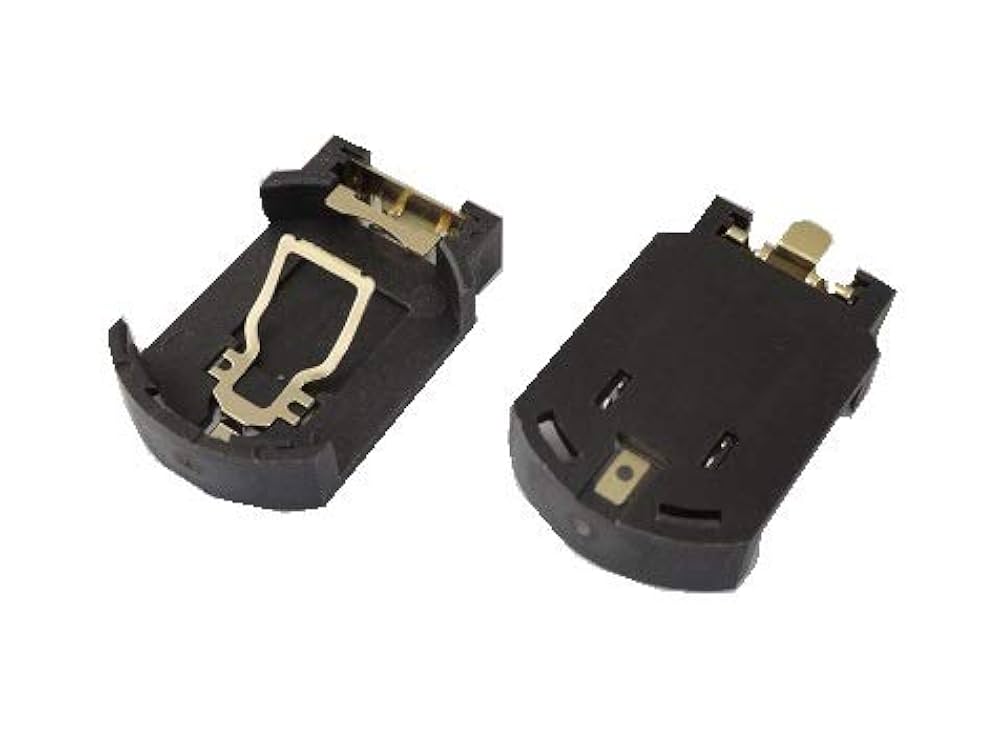 Amazon.co.jp: CR2032 電池ホルダー BS-8 約24.1×約15.7×厚約4.9